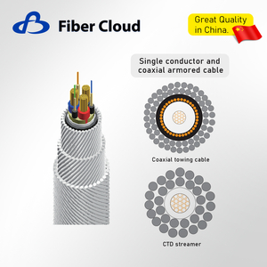 C&acirc;ble &agrave; fibre optique remorqu&eacute; par exploration oc&eacute;anique C&acirc;ble de remorquage CTD C&acirc;ble de remorquage composite optique-&eacute;lectrique