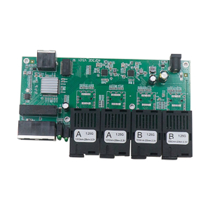 Convertidor el&eacute;ctrico &oacute;ptico 3, placa PCBA de 1000G, 4, 20KM, puerto SC, transceptor de fibra &oacute;ptica