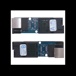 جيجابت 1SFP 1RJ45 PCBA محول الوسائط الليفية