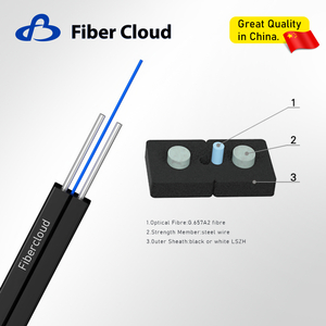 Малый размер изогнутого кабеля (GJXH) Волоконно-оптический кабель