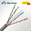 23AWG 4 pares tran&ccedil;ados CMR U/UTP 750MHz cabo de volume interno de cobre s&oacute;lido Cat6a Ethernet