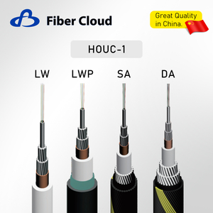 G652D G654 Стальная проволока Бронированный неповторяющийся подводный оптоволоконный кабель для прямого захоронения Бронированный Интернет-кабель