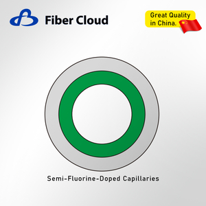 Capillaires de silice dop&eacute;s au fluor