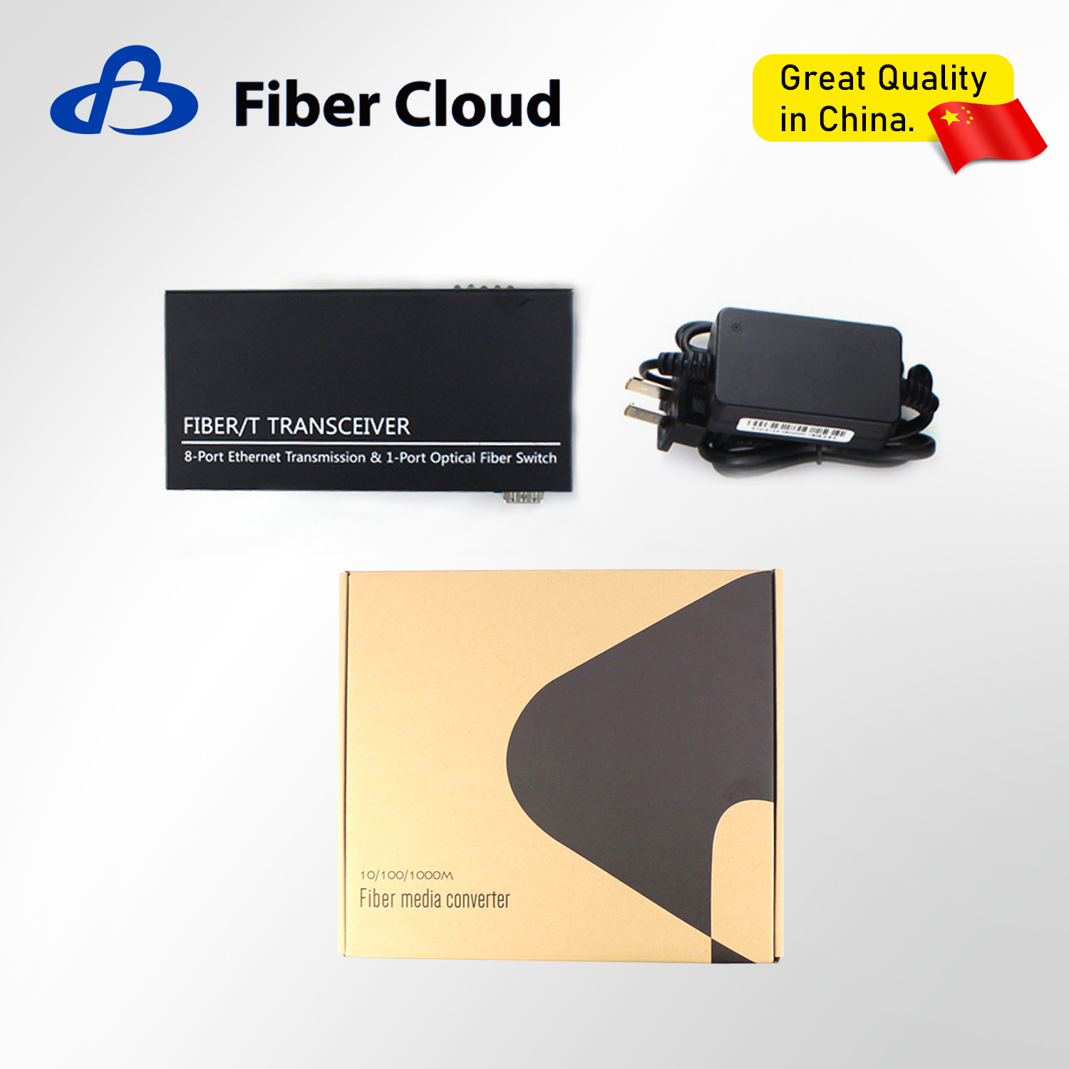 Convertidor el&eacute;ctrico monomodo del transceptor de fibra &oacute;ptica SFP FTTH Epon de 10/100/1000m