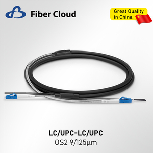 LC/UPC para LC/UPC Simplex OS2 Single Mode 7.0mm LSZH Cabo de liga&ccedil;&atilde;o externa Ftta &agrave; prova d'&aacute;gua para esta&ccedil;&atilde;o base cabo de remendo blindado