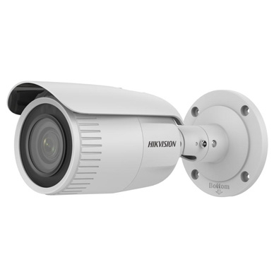C&acirc;mera de rede bala varifocal Hikvision 4MP com zoom motorizado de 2,8-12 mm