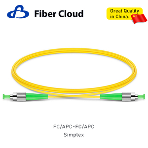 1m FC APC para FC APC Simplex OS2 Single Mode Ofnr 2.0mm Cabo de liga&ccedil;&atilde;o em ponte de fibra &oacute;ptica Patchcord