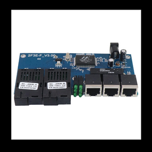 100G 2 optique 3 convertisseur &eacute;lectrique carte PCBA 20KM &eacute;metteur-r&eacute;cepteur &agrave; fibres optiques