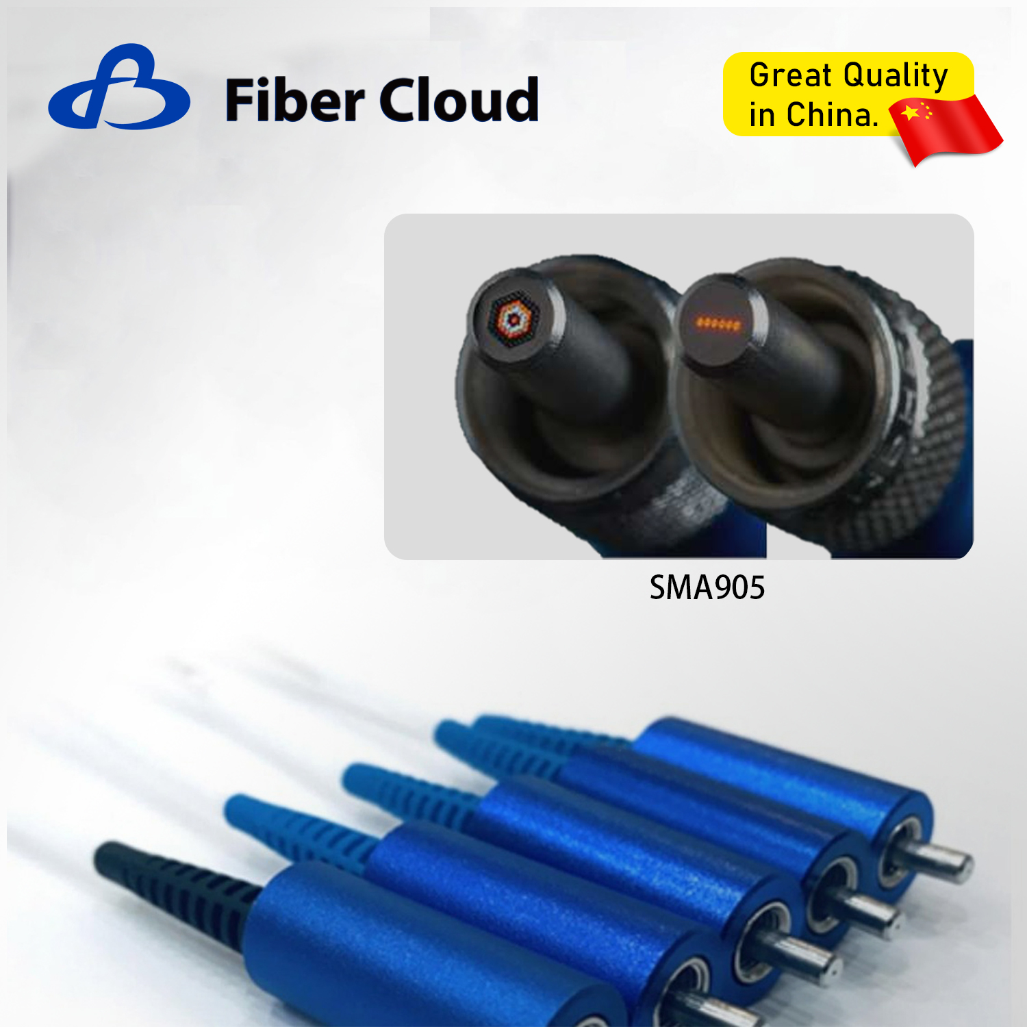 365um SMA905 Homium Радиальный медицинский лазерный оптоволоконный фиксатор Pigtail