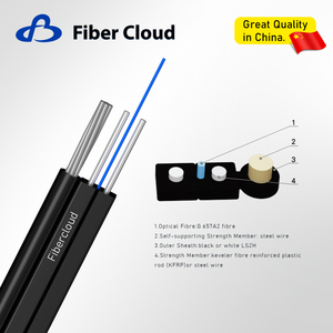 Cable de fibra &oacute;ptica autoportante est&aacute;ndar tipo arco (GJYXCH/GJYXFCH)