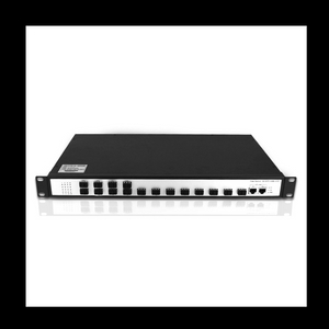 Convertidor de medios industriales Gigabit 16 SFP y Ethernet de 2 puertos