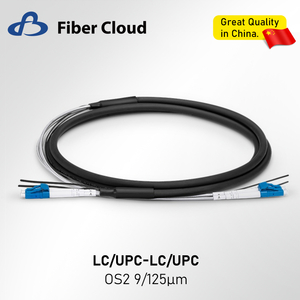 Fil de c&acirc;ble de Code de raccordement blind&eacute; en Fiber ext&eacute;rieure LC/UPC vers LC/UPC Duplex OS2 7.0/2.0mm LSZH Ftta, 1m