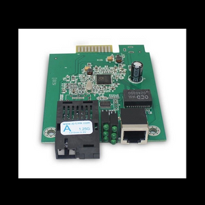 &Eacute;metteur-r&eacute;cepteur monofibre monomode enfichable Gigabit mont&eacute; en rack &agrave; 16 emplacements
